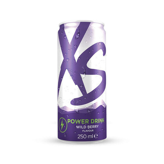 Bebida XS™ Power Drink Sabor Baya Silvestre (Pack 12 unidades)
